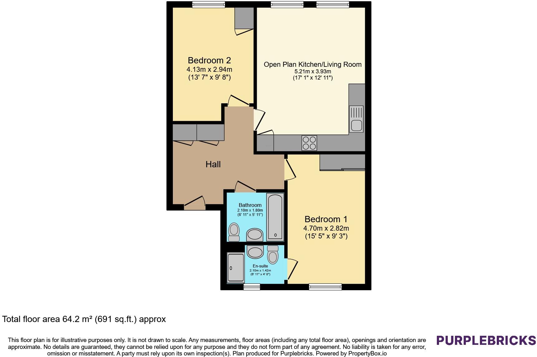 Rainbow Road, Erith, DA8 floorplan
