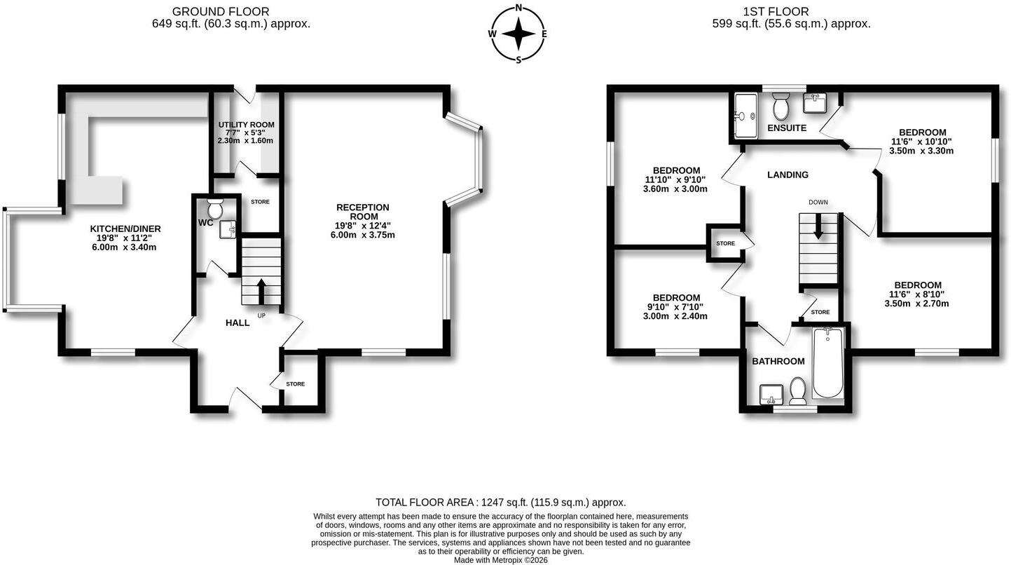 Webster Drive, Upton, Wirral, CH49 4SA floorplan
