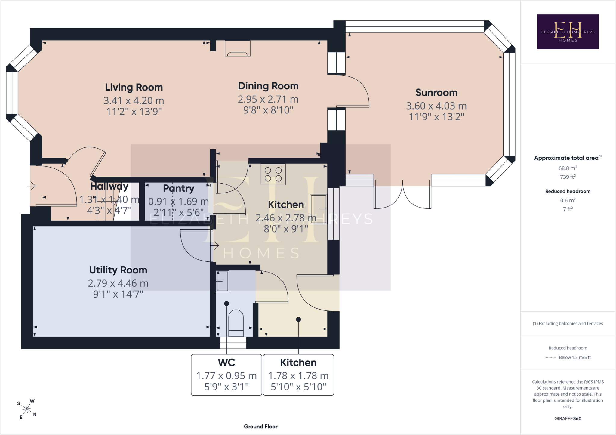 Robsons Way, Amble, Morpeth, Northumberland floorplan