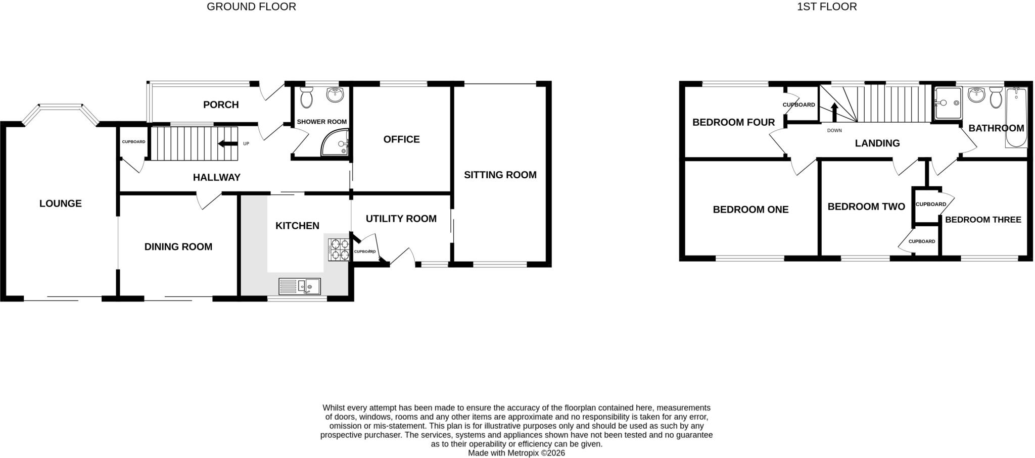 Sycamore Green, Cannock, Staffordshire, WS11 floorplan