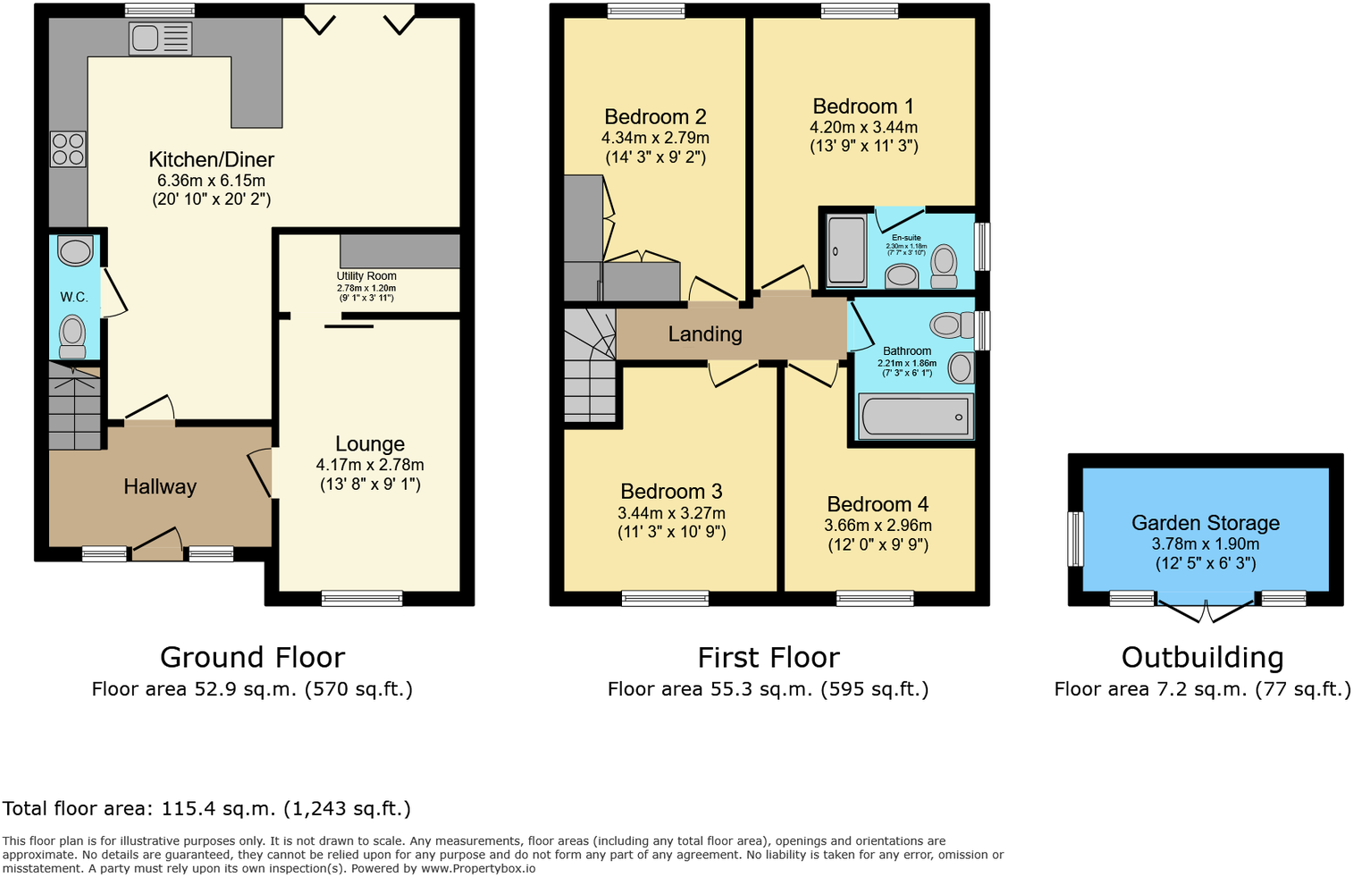 Evergreen Way, Brayton, Selby, YO8 9RD floorplan