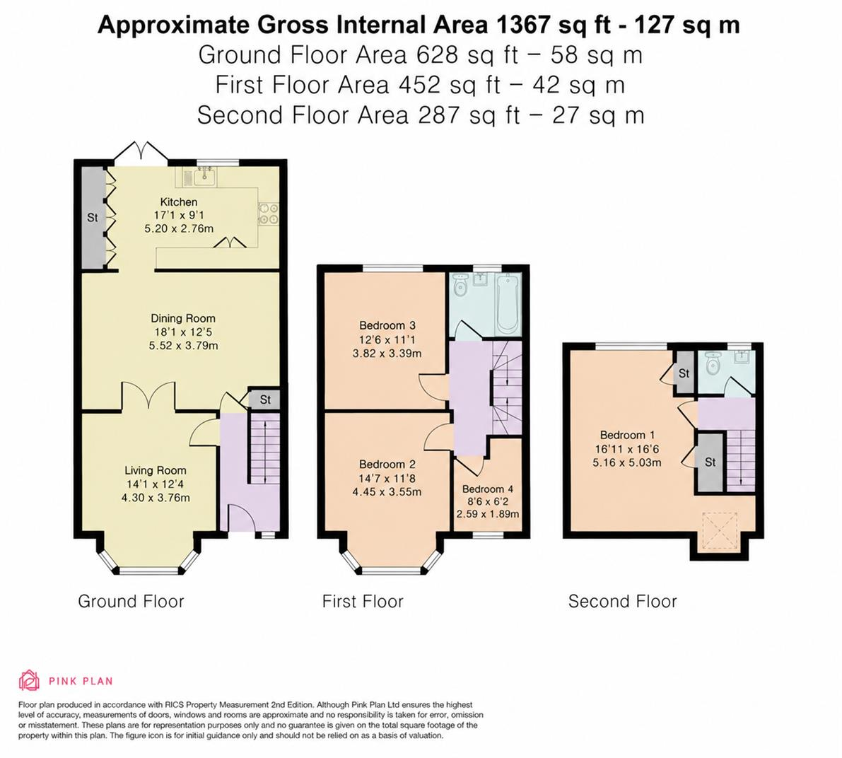 Bury Street, Edmonton, N9 floorplan