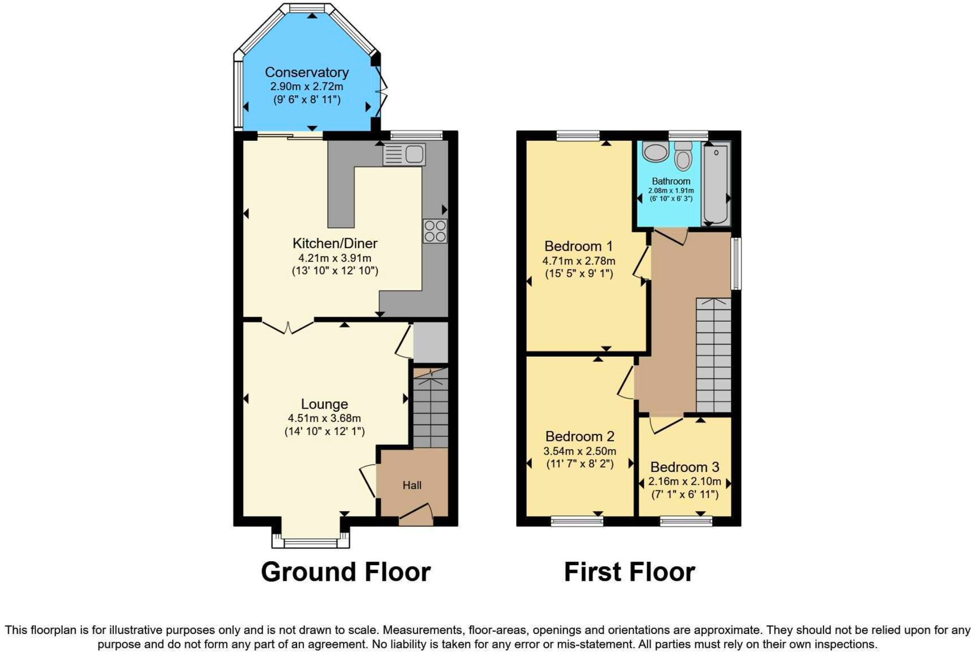 Maple Close, St. Columb, TR9 floorplan