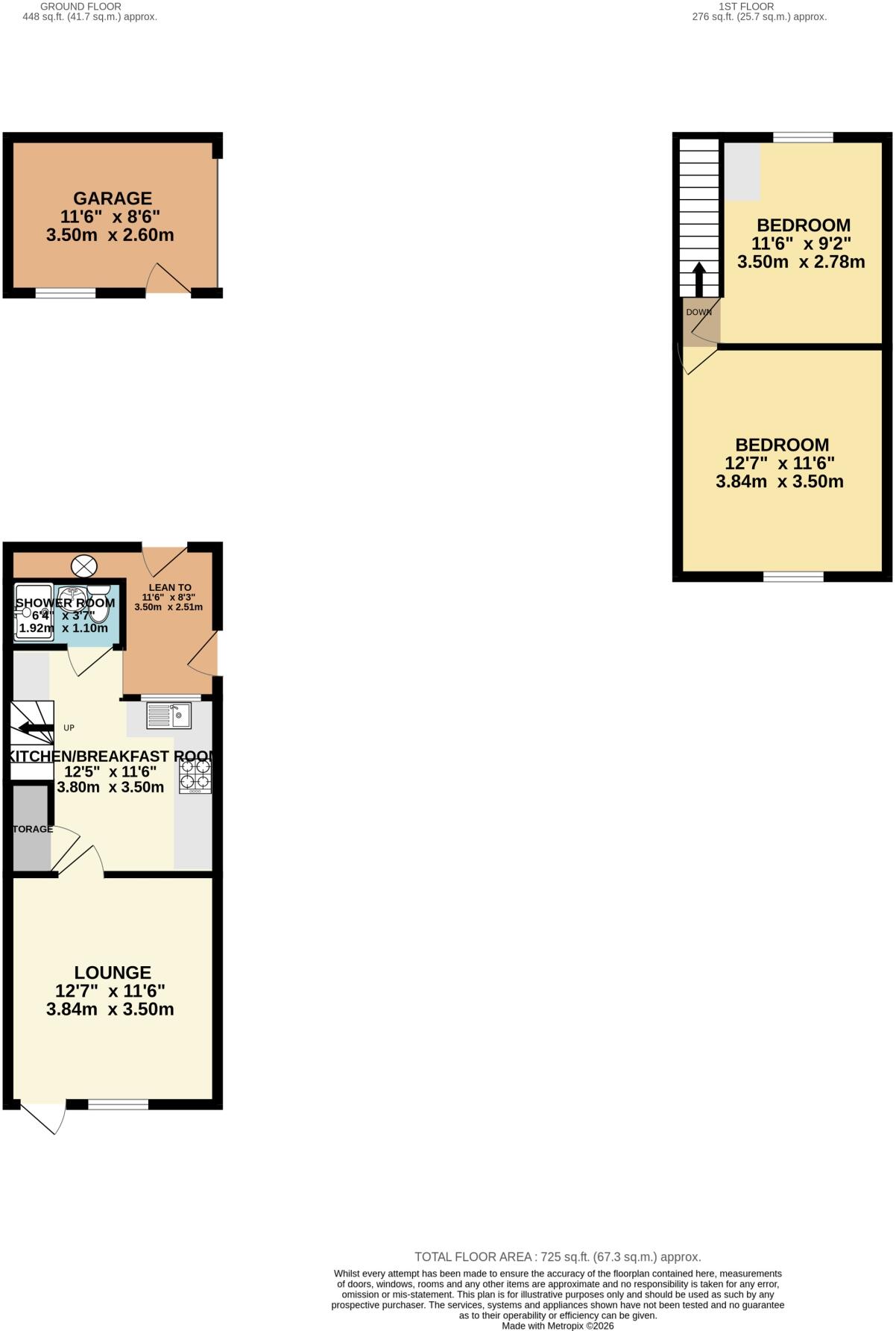 Cross Street, Kettering, Northamptonshire, NN16 floorplan