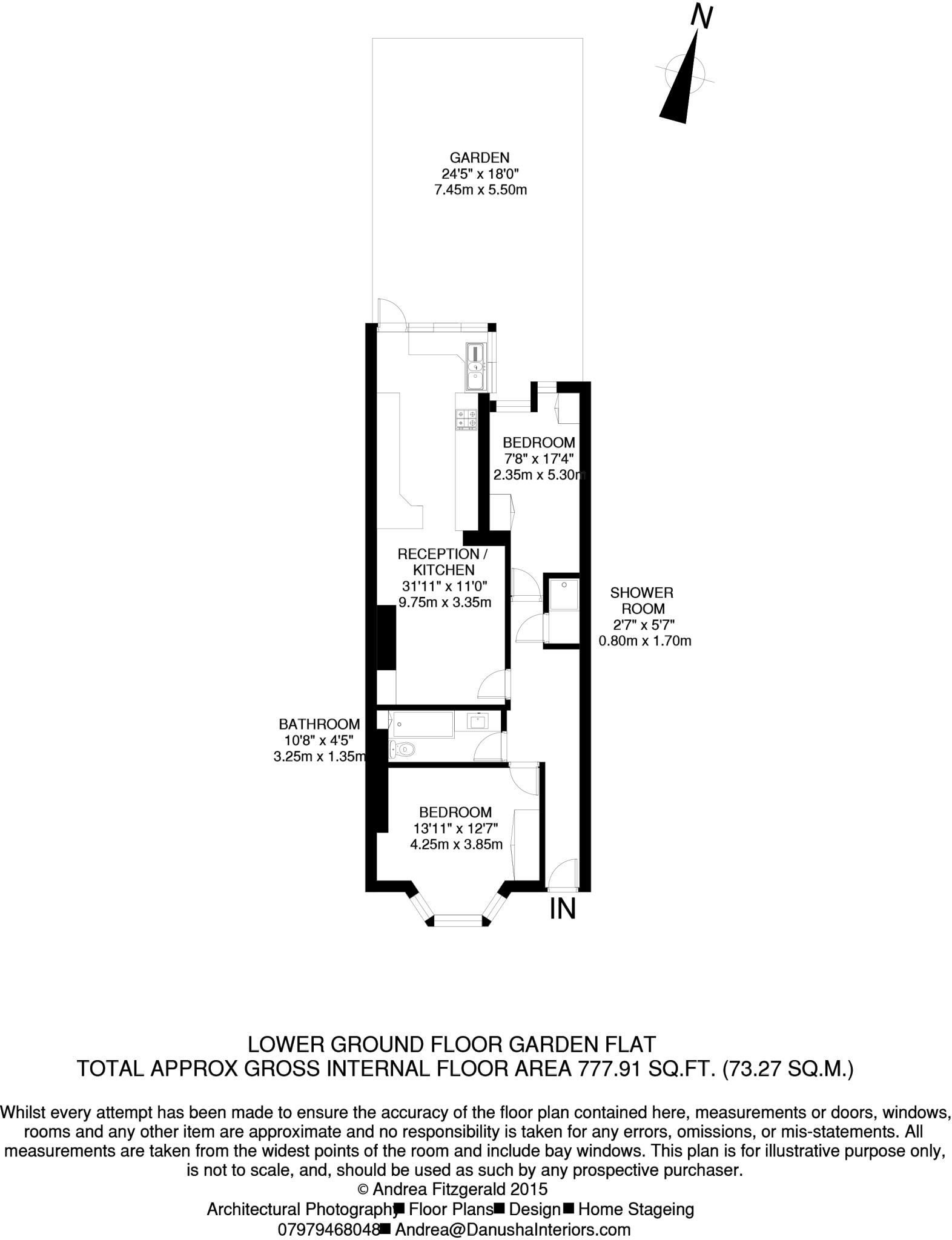 Westwick Gardens, Brook Green W14 floorplan