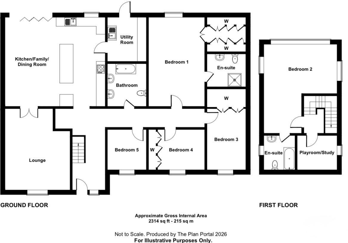 A Deceptive Property, 2,314sq ft Of Flexible Space & A Show Home Finish - Keycol Hill floorplan
