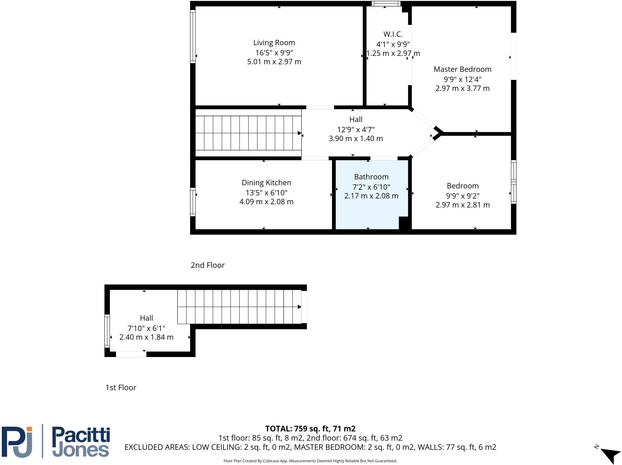 46B Ryde Road, Wishaw, ML2 floorplan