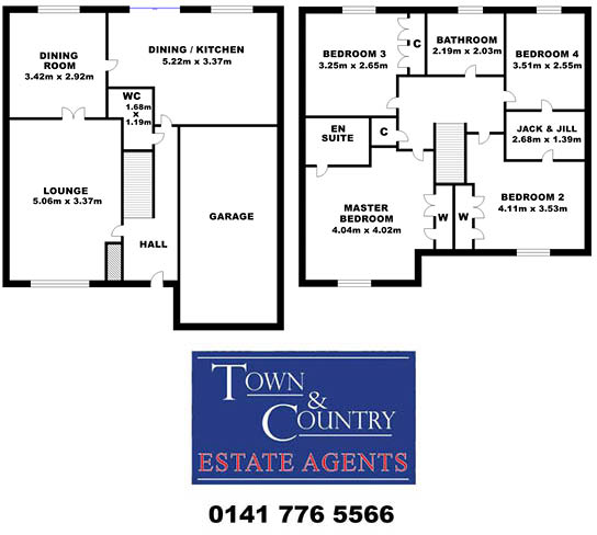 73, Waverley Park, Kirkintilloch, Glasgow, East Dunbartonshire, G66 2BL floorplan