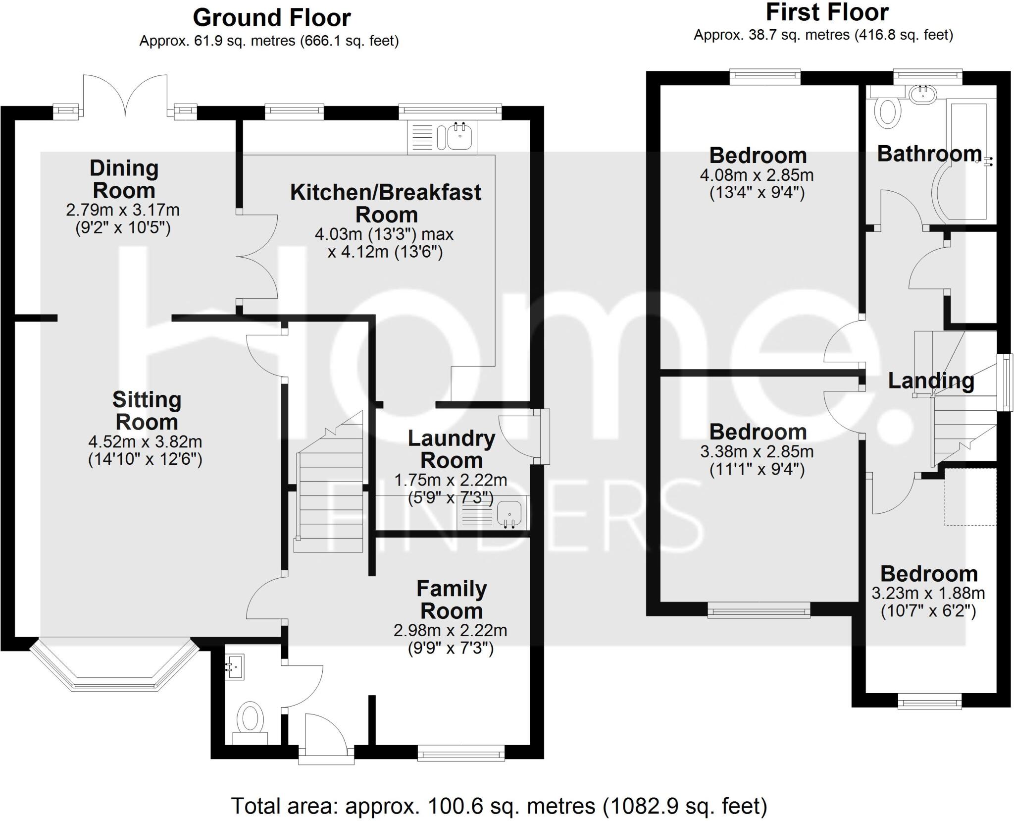 Ferrers Drive, Grange Park, Swindon, Wiltshire, SN5 floorplan