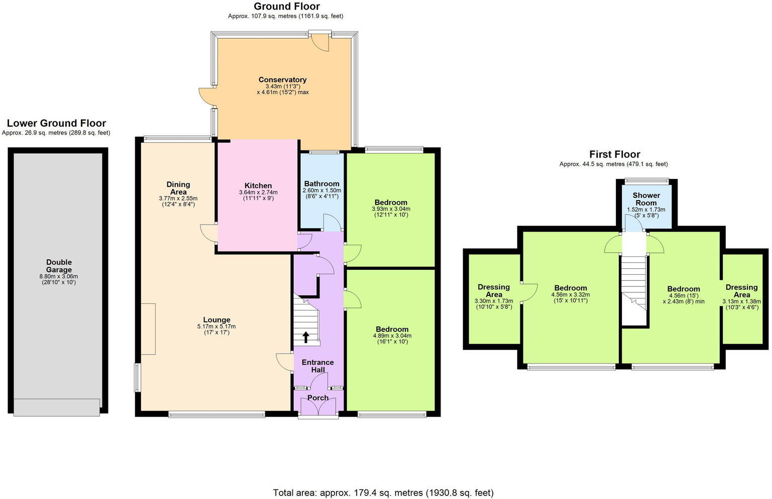 The Park, Greenfield, Saddleworth floorplan