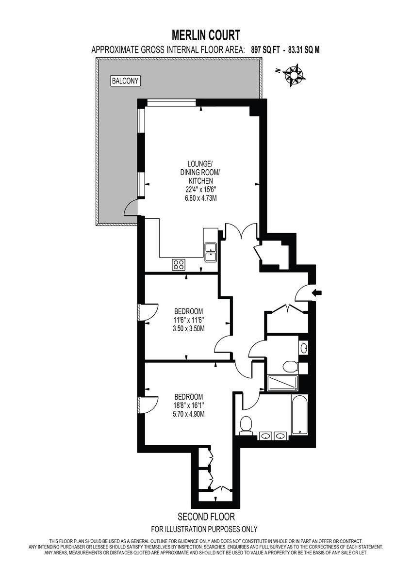 Saundby Lane, London floorplan