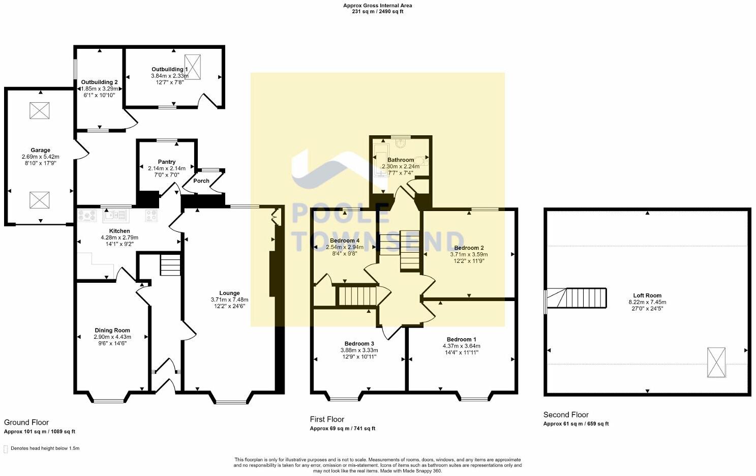 Pennington, Ulverston, Cumbria, LA12 0JW floorplan