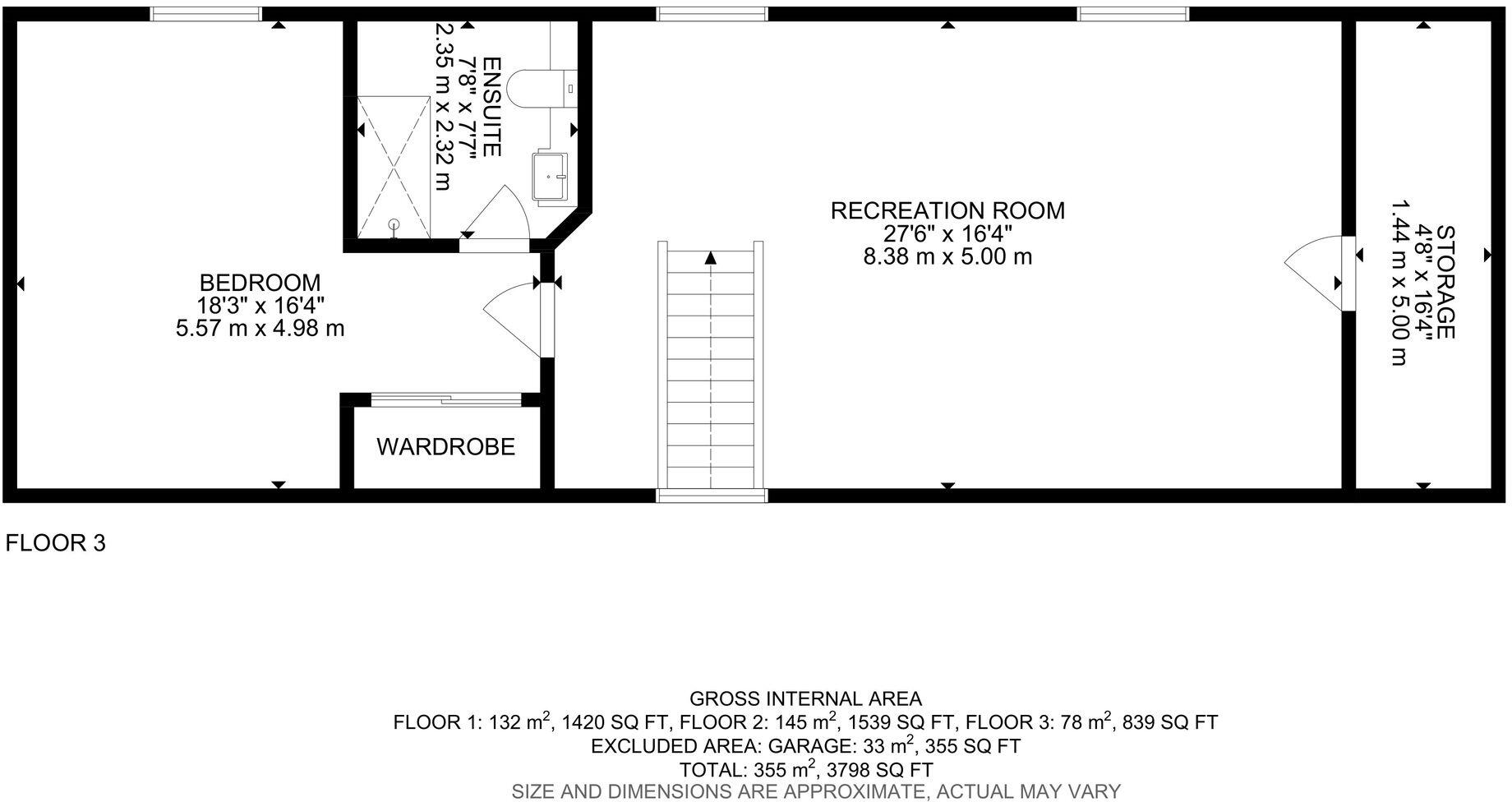 Elidyr Park, Llangwm, SA62 floorplan