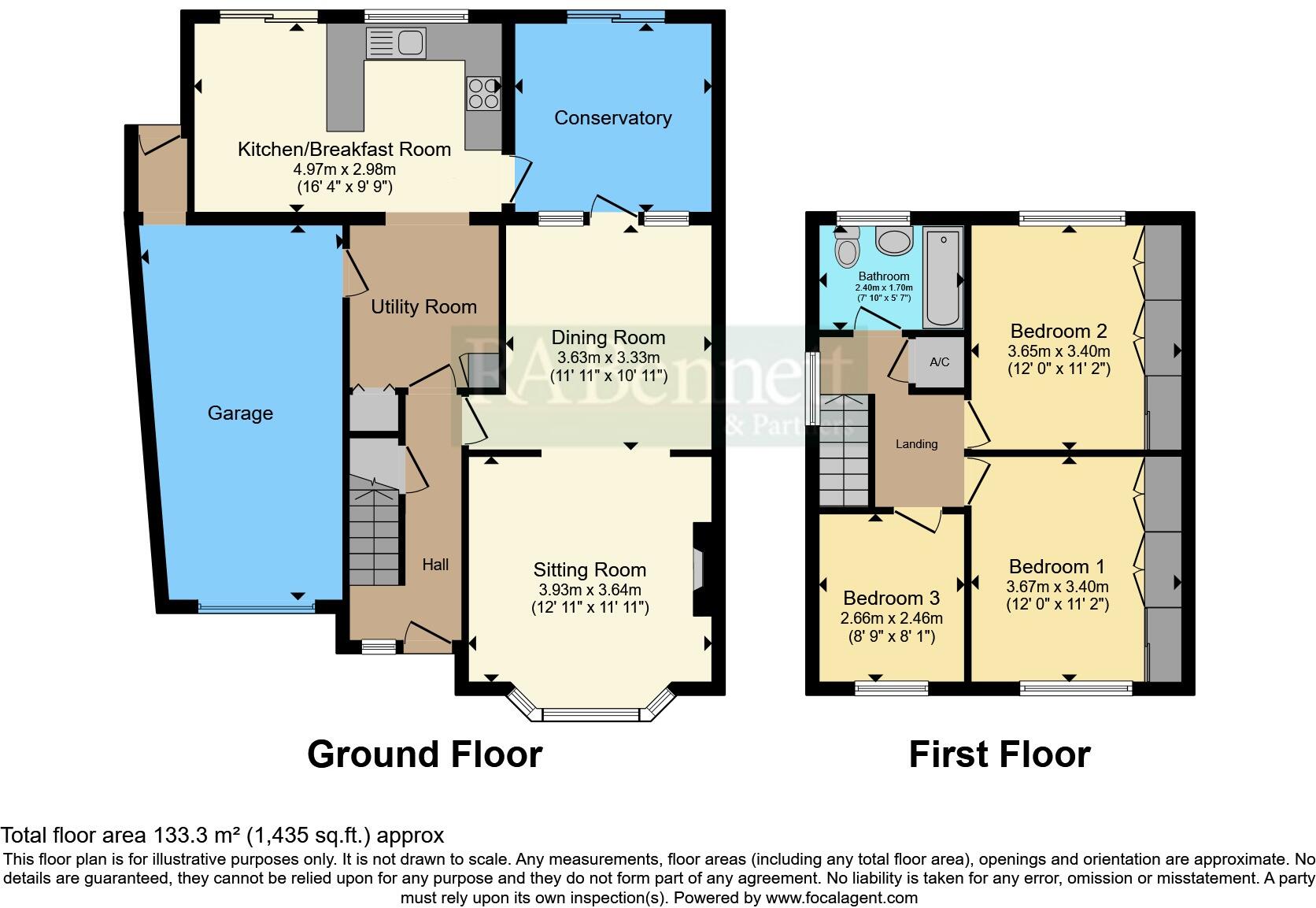 Mayfield Road, Southam, Warwickshire, CV47 floorplan