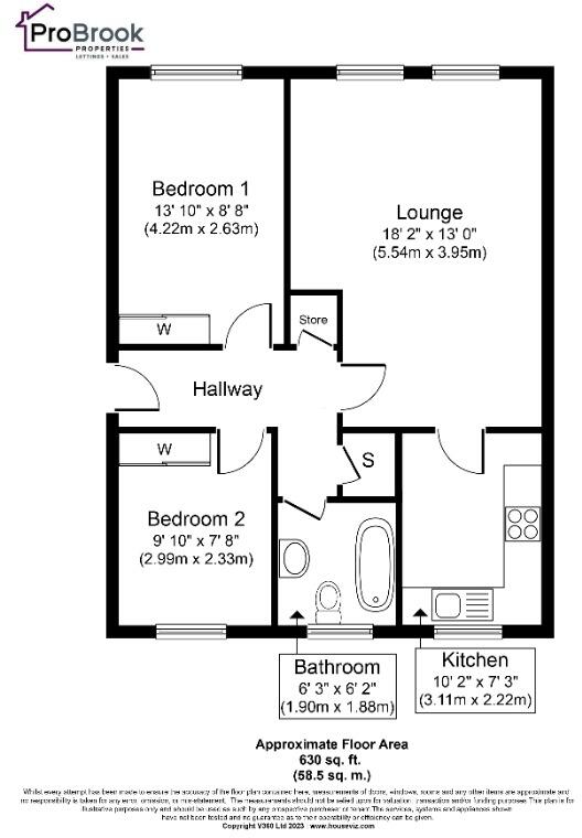 Crosslet Road, West Dunbartonshire, G82 floorplan