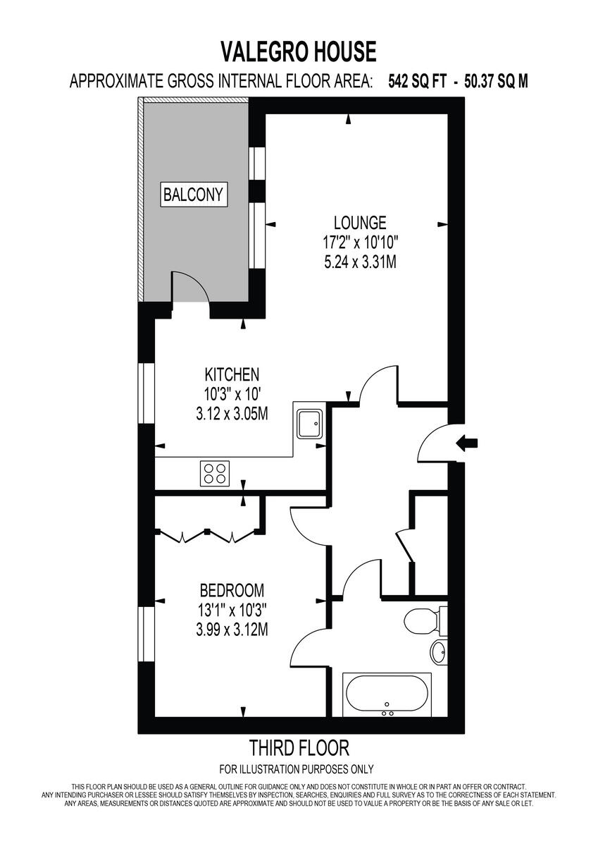 Valegro House, Greenwich, SE10 floorplan