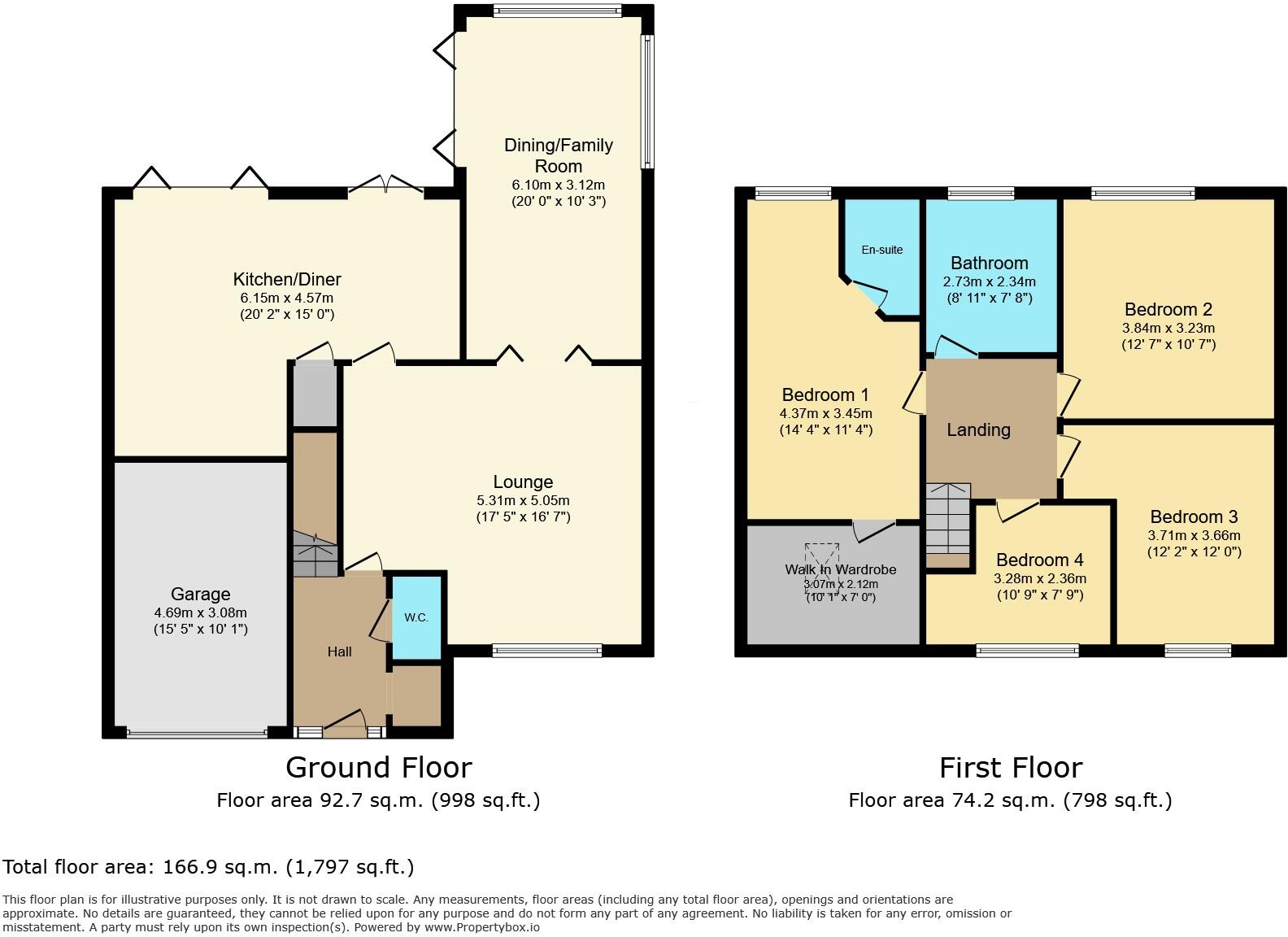 Parkstone Road, Syston, Leicestershire, LE7 floorplan