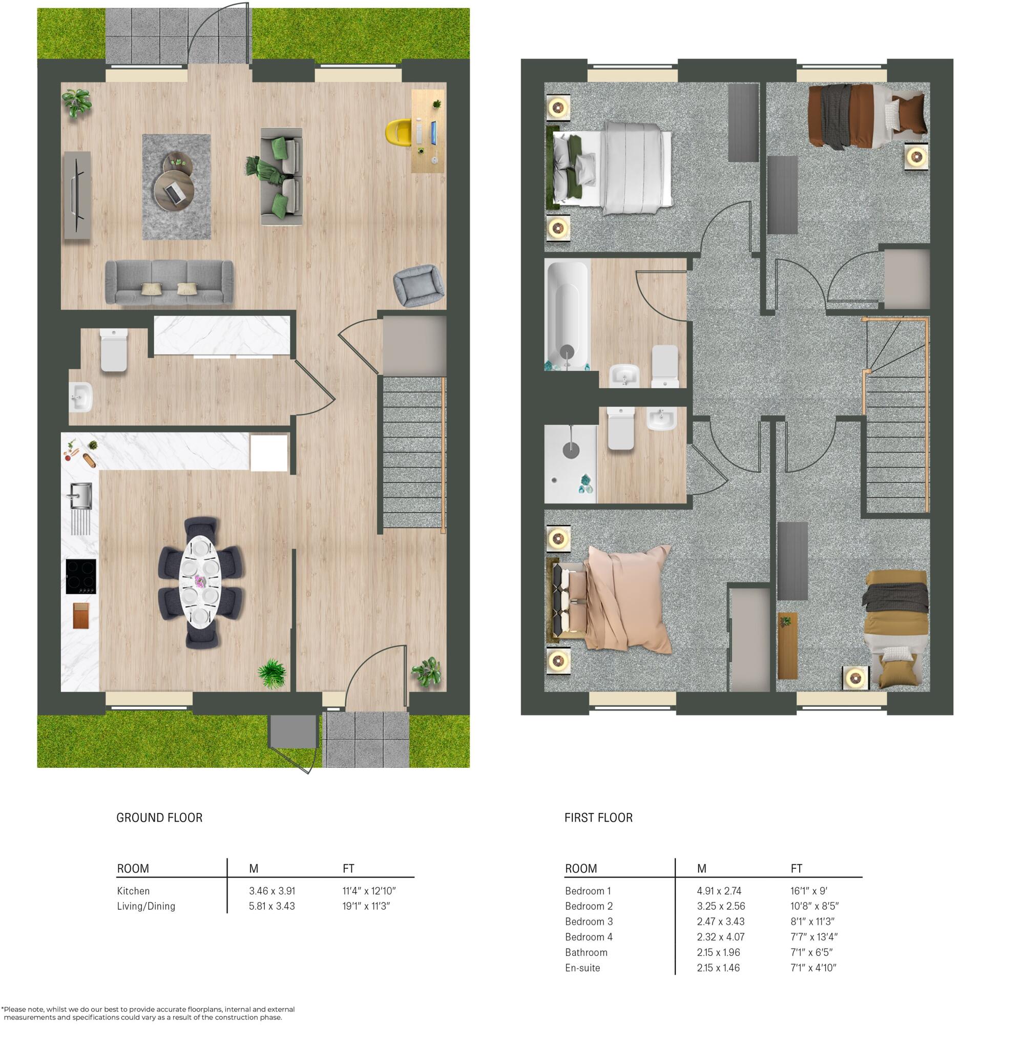 Halloway Grove, Pemberton, WN3 floorplan