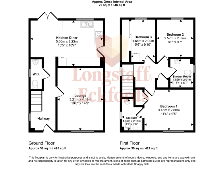 Churchfields , Folkingham  floorplan