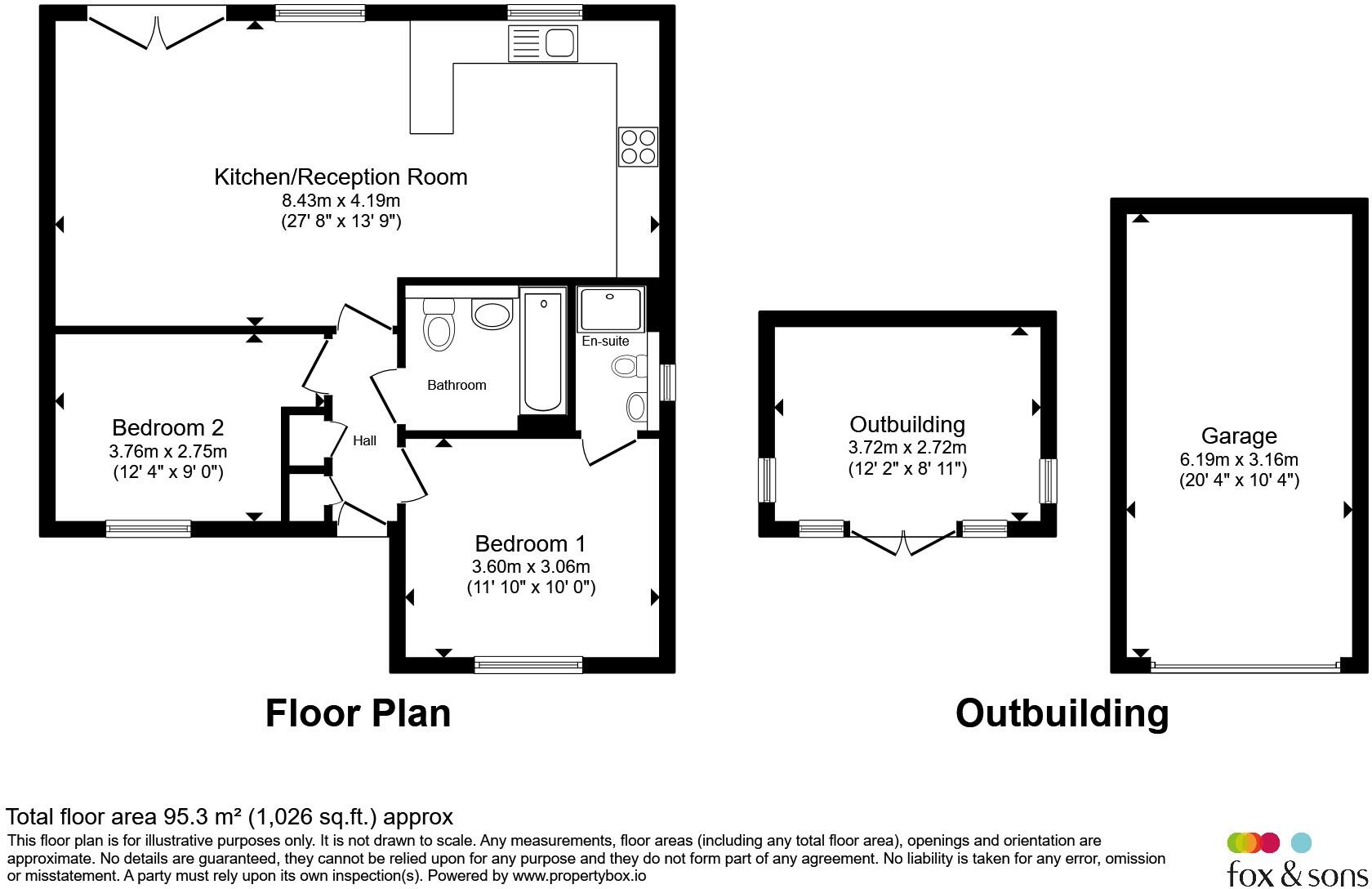 Glebelands, Callington floorplan
