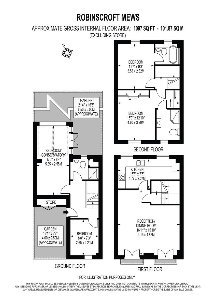 Robinscroft Mews, Greenwich, SE10 floorplan