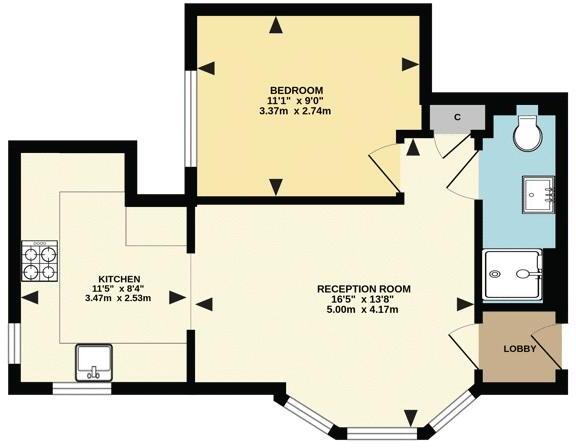 London Road North, Merstham floorplan