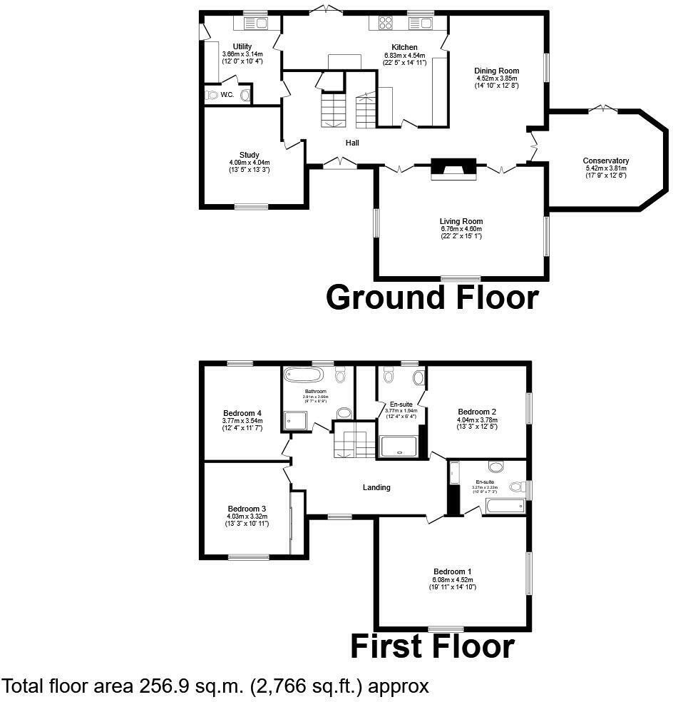 The Chimneys, Riverside Close, West Haddlesey, North Yorkshire floorplan