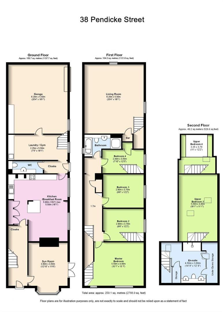 Pendicke Street, Southam floorplan