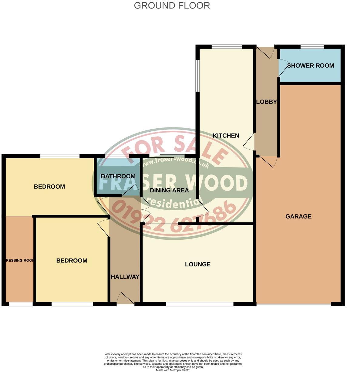 Argyle Road, Walsall, WS4 floorplan