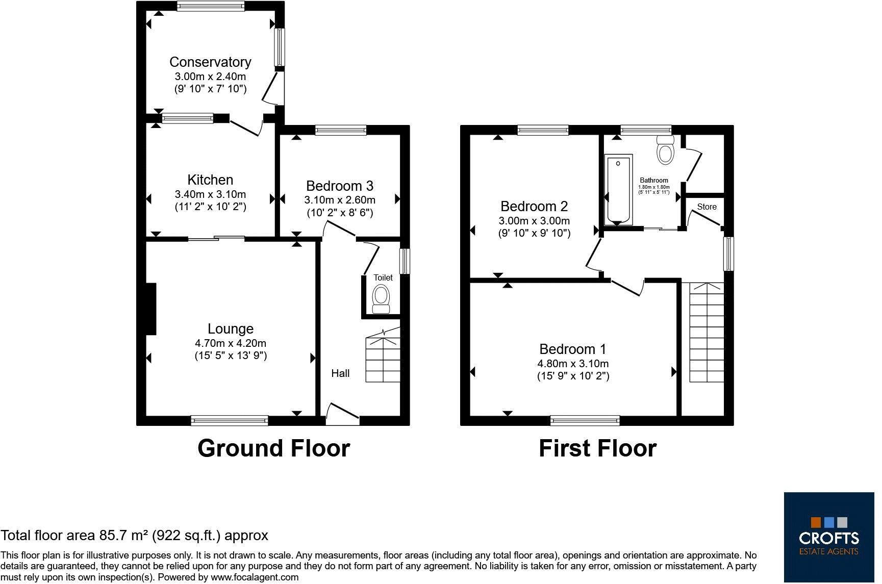 Mayflower Close, Immingham floorplan