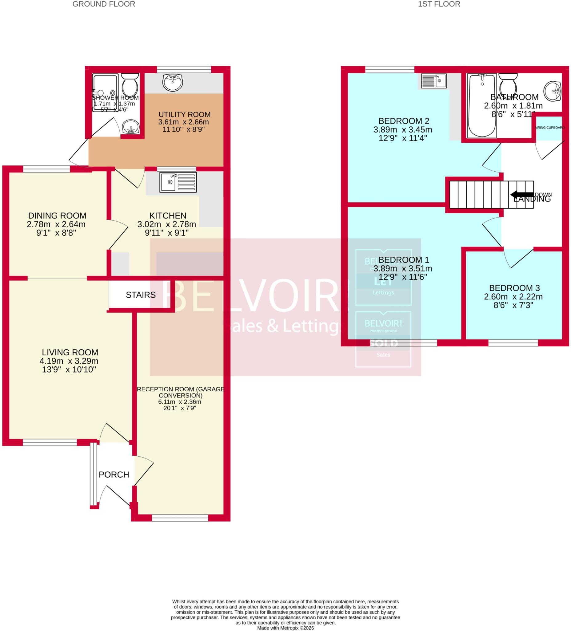 Shackleton Drive, Perton, Wolverhampton, WV6 floorplan
