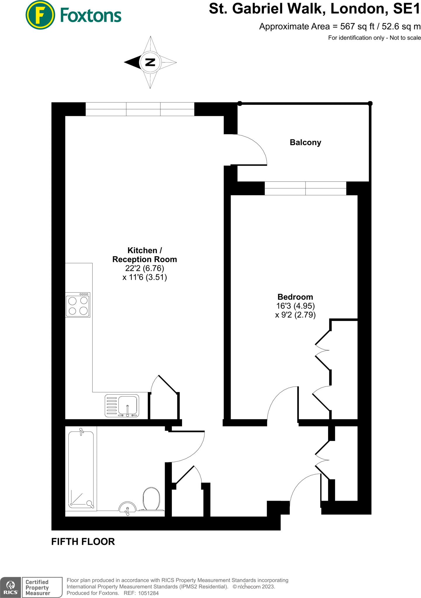 St. Gabriel Walk, Elephant and Castle, SE1 floorplan