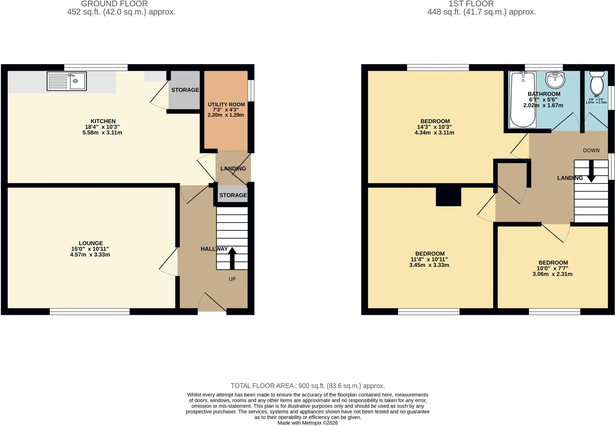 Worsley Road, Immingham floorplan