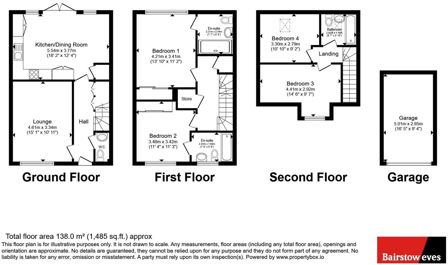 Broomfield Way, Braintree, Essex, CM7 floorplan