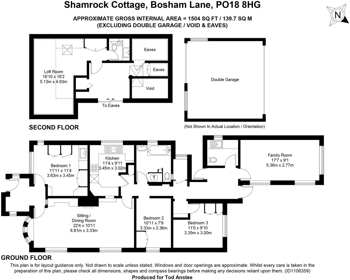 Bosham Lane, Bosham, Chichester, West Sussex, PO18 floorplan