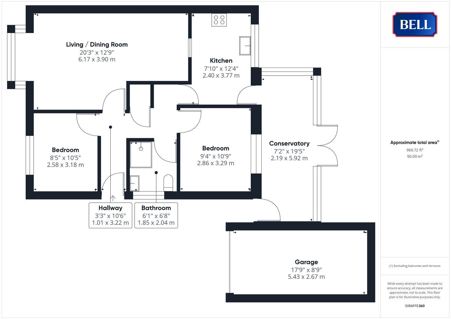 24 The Park, Coningsby floorplan