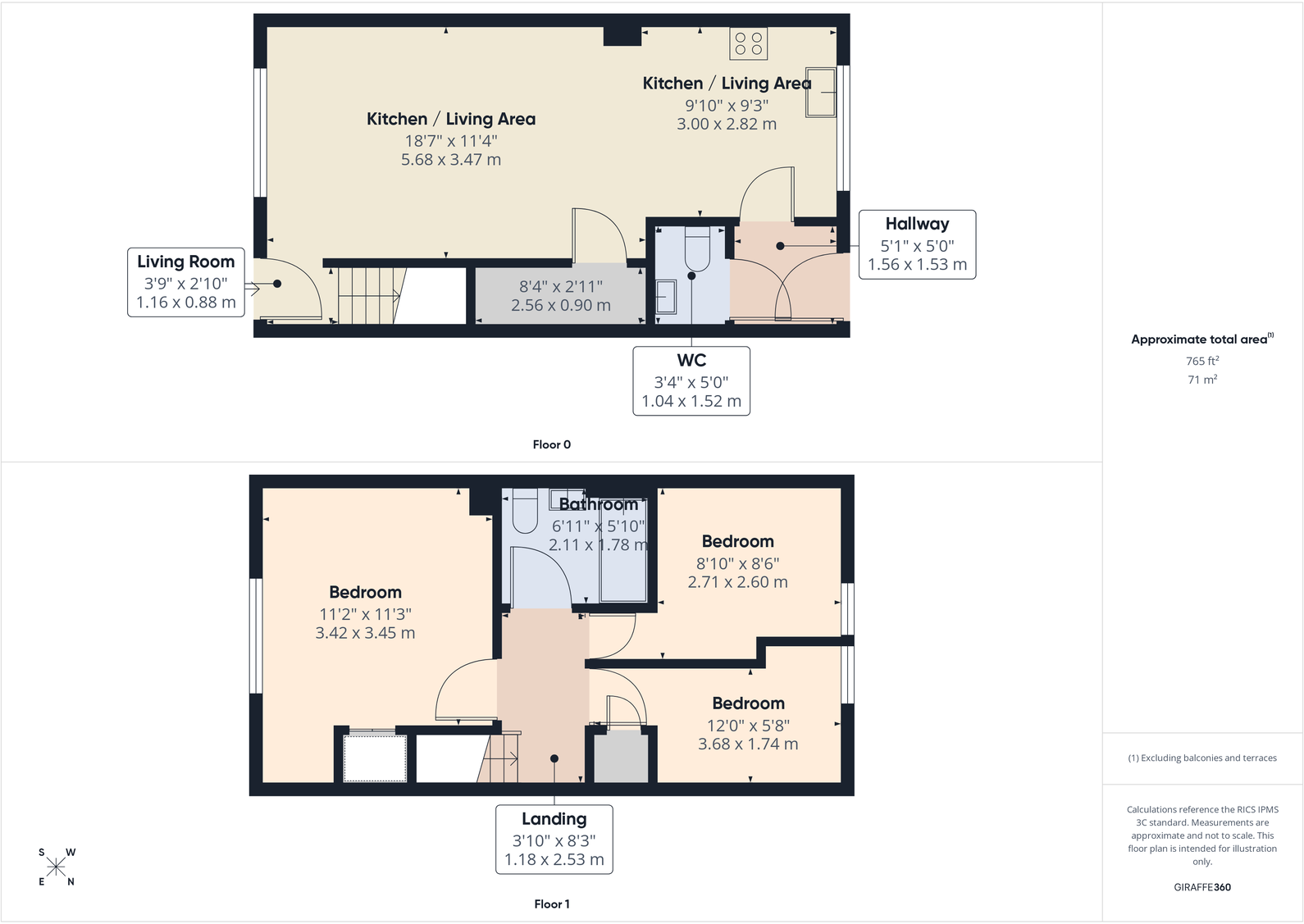 Falcon Row, Newent, Gloucester, GL18 1FA floorplan