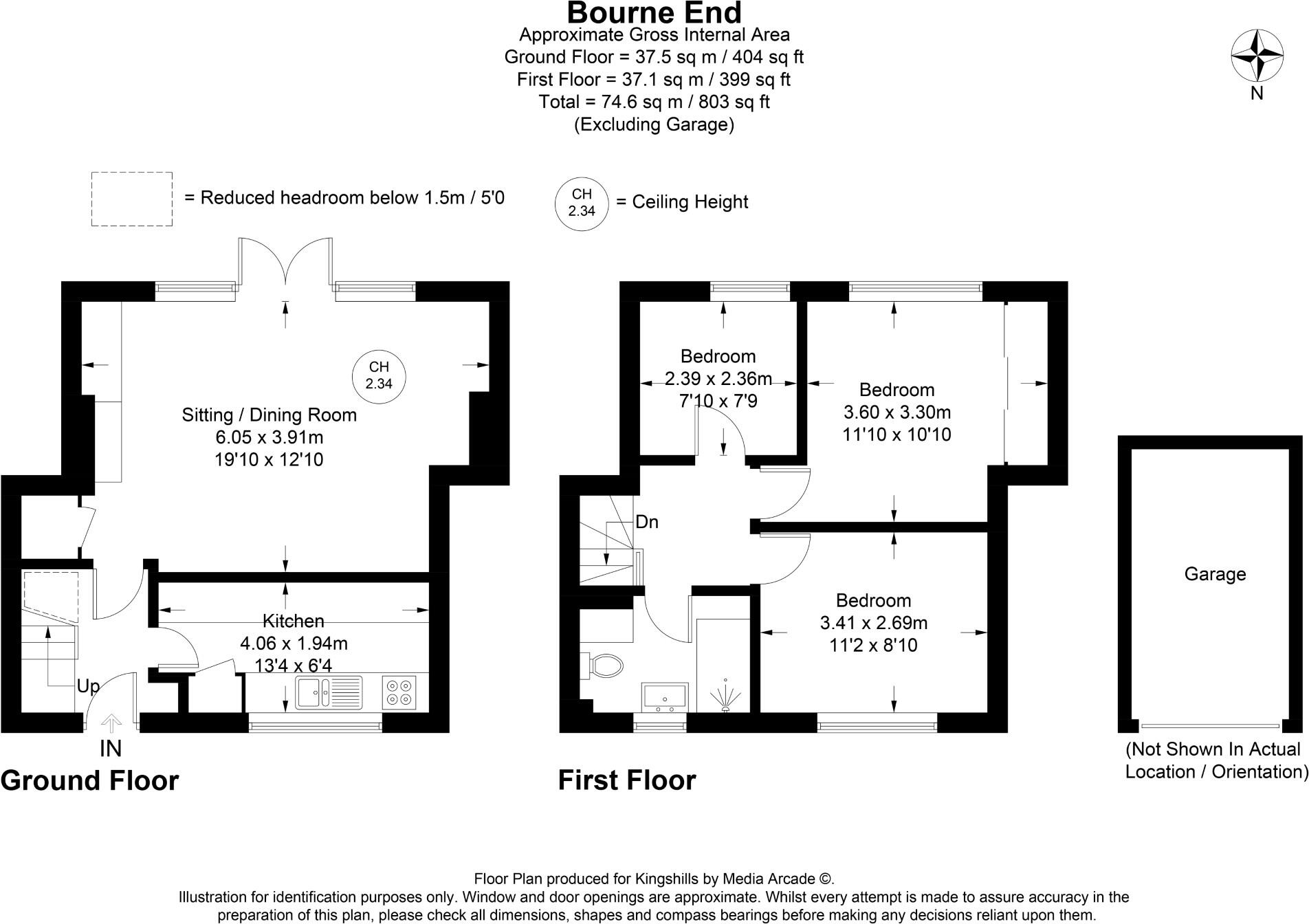 Riverside, Cores End Road, Bourne End, Buckinghamshire, SL8 5HS floorplan