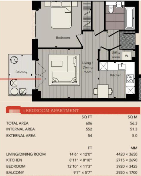 7a Exchange Gardens, London, London, London, SW8 floorplan