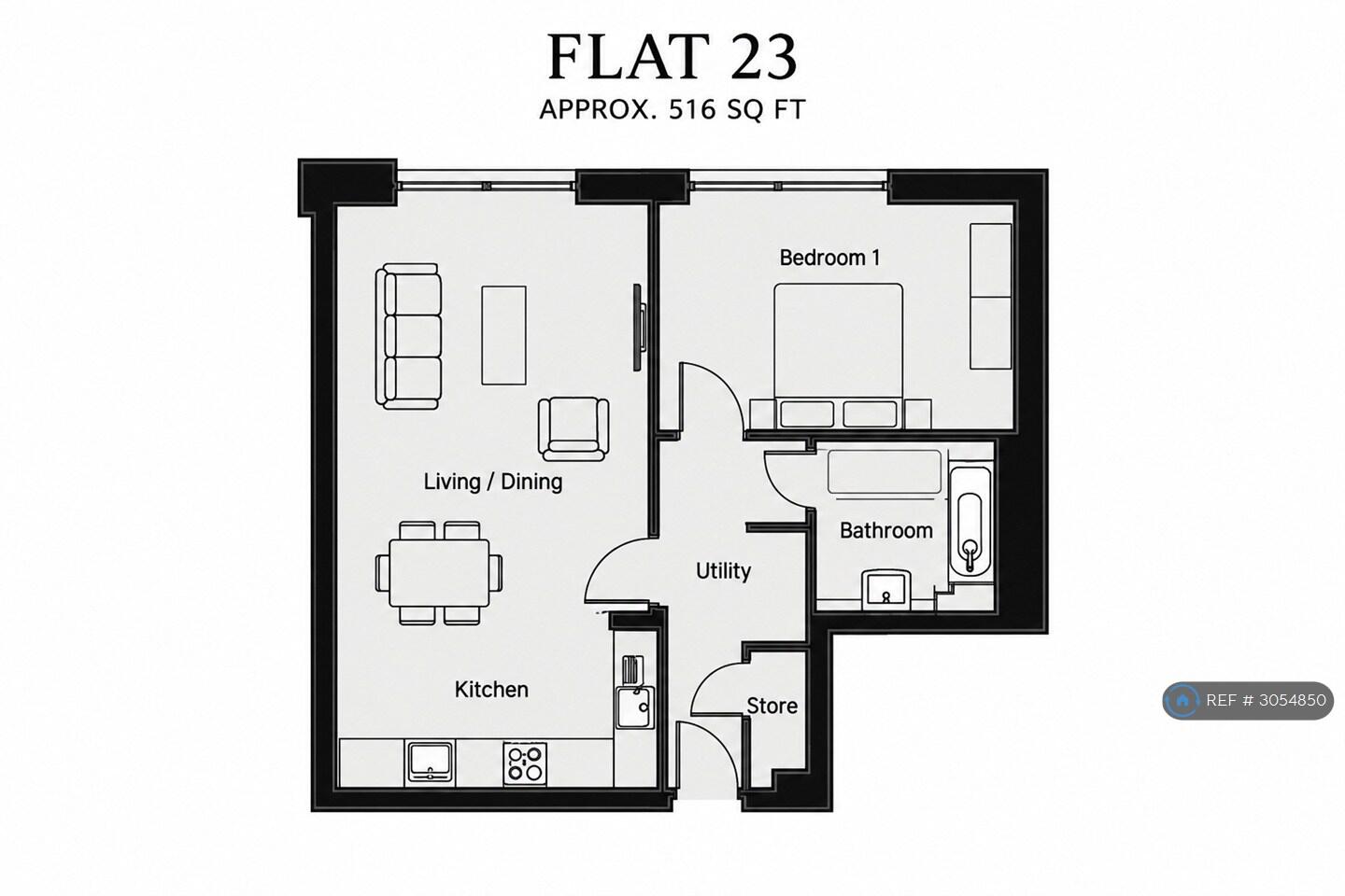 Orchid Court, Watford, WD17 floorplan