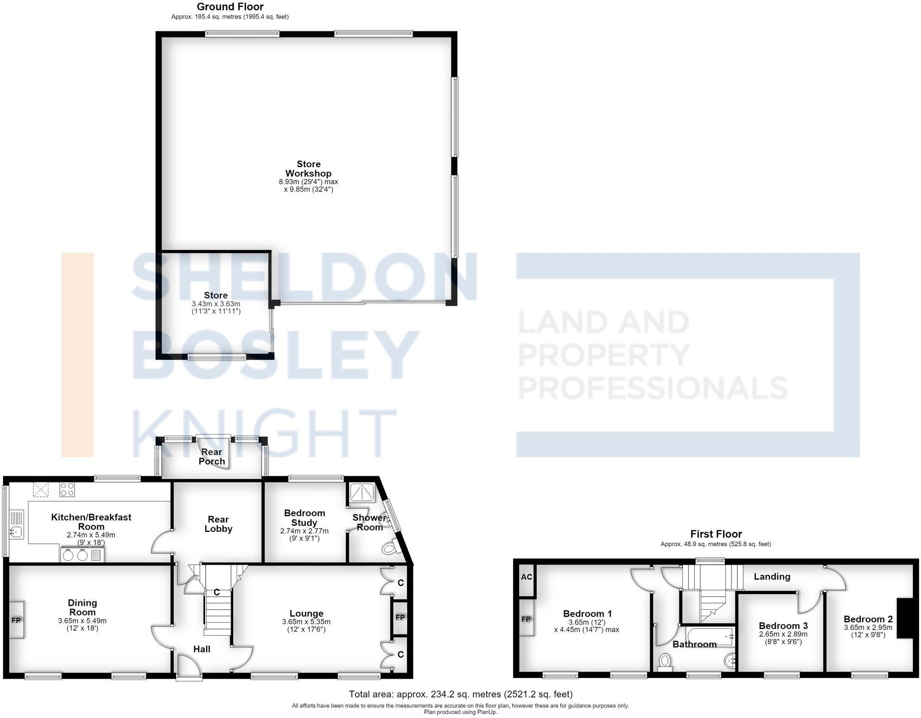 Stonebow Road, Drakes Broughton, WR10 floorplan