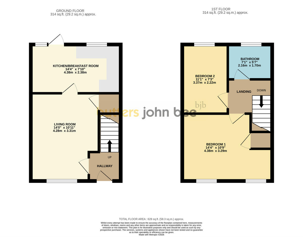 Rembrandt Close, Cannock floorplan