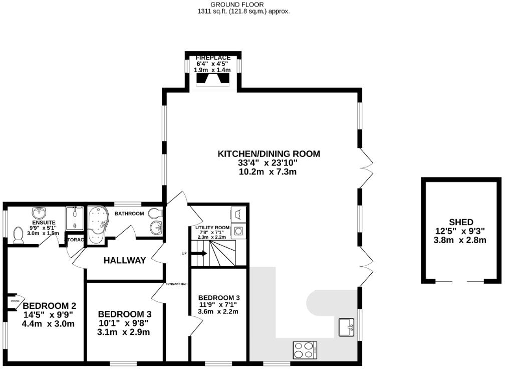 Farnborough Road, Farnham floorplan