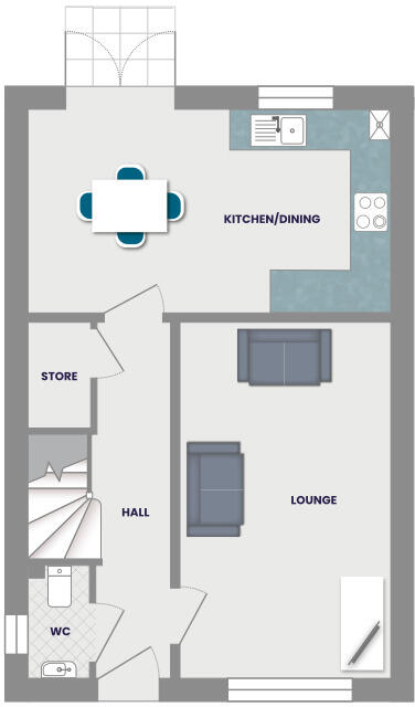 Broome Close,
Altofts,
Normanton,
WF6 2TJ floorplan