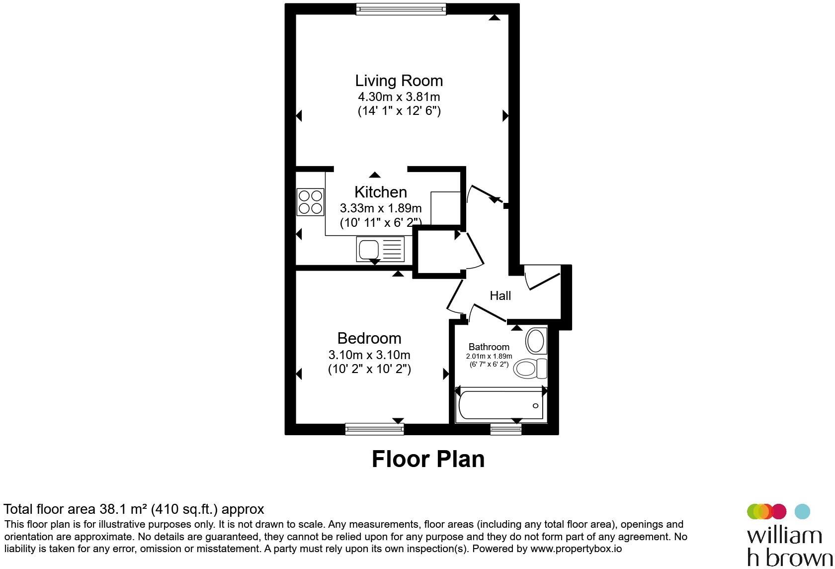 Tynedale Square, Highwoods, Colchester floorplan