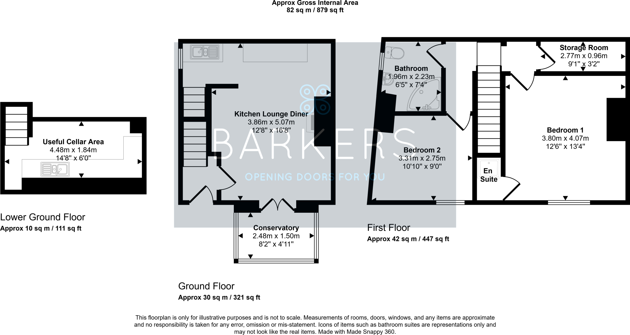 South View Road, East Bierley floorplan