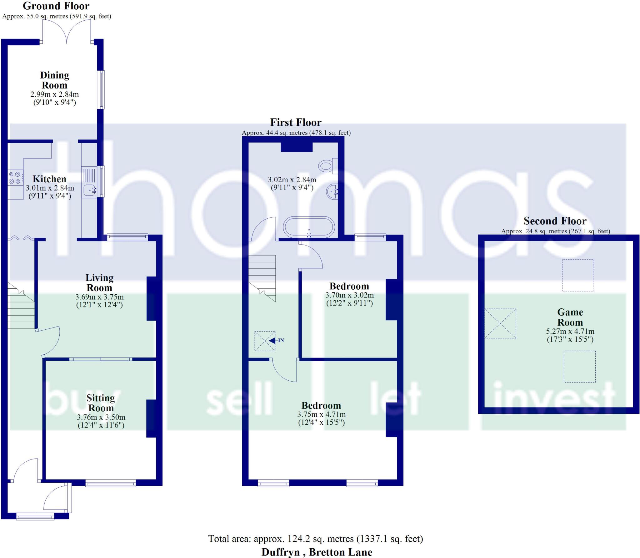 Bretton Lane, Bretton, Chester floorplan