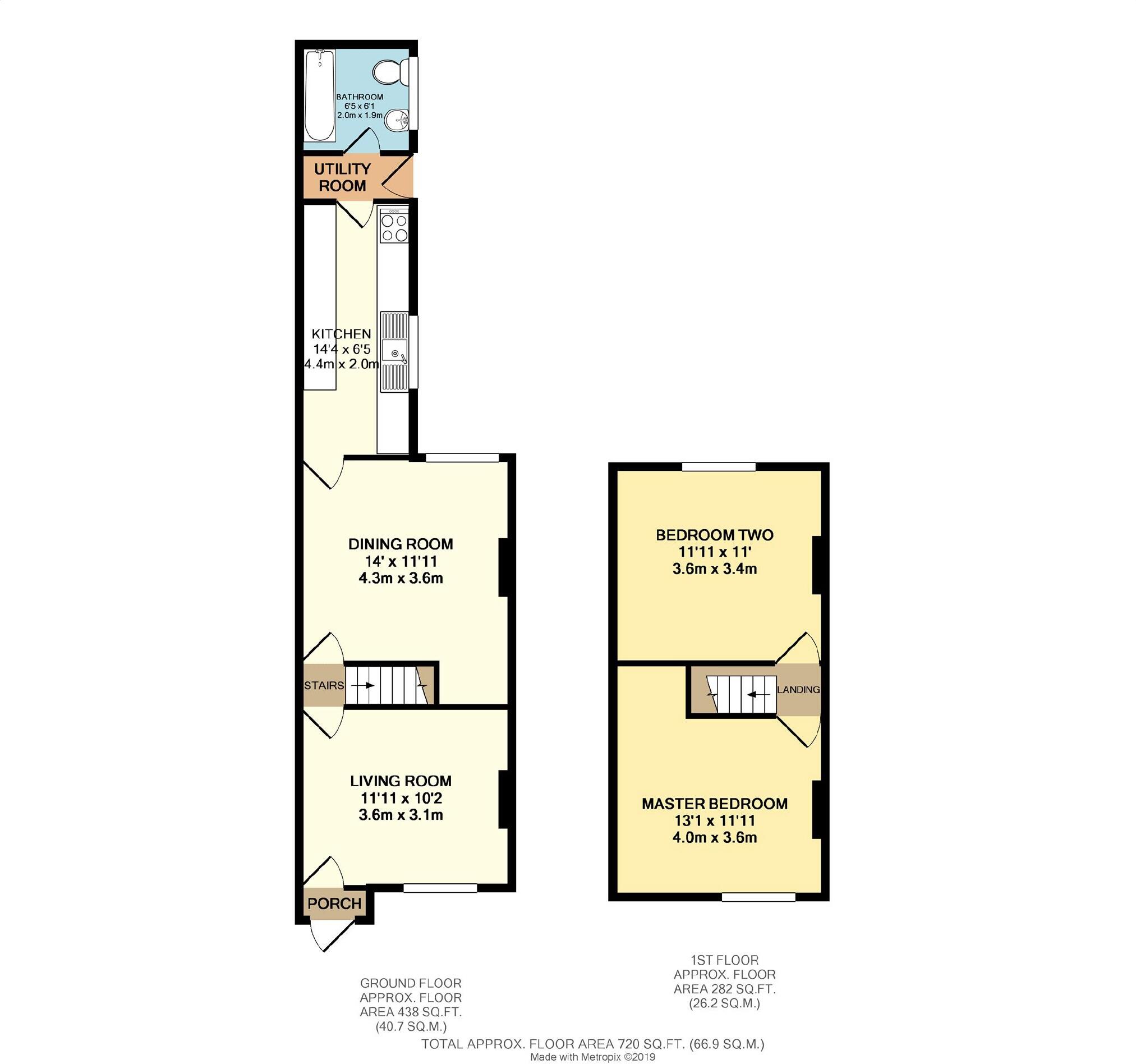 Dundonald Road, Didsbury, Manchester, M20 floorplan