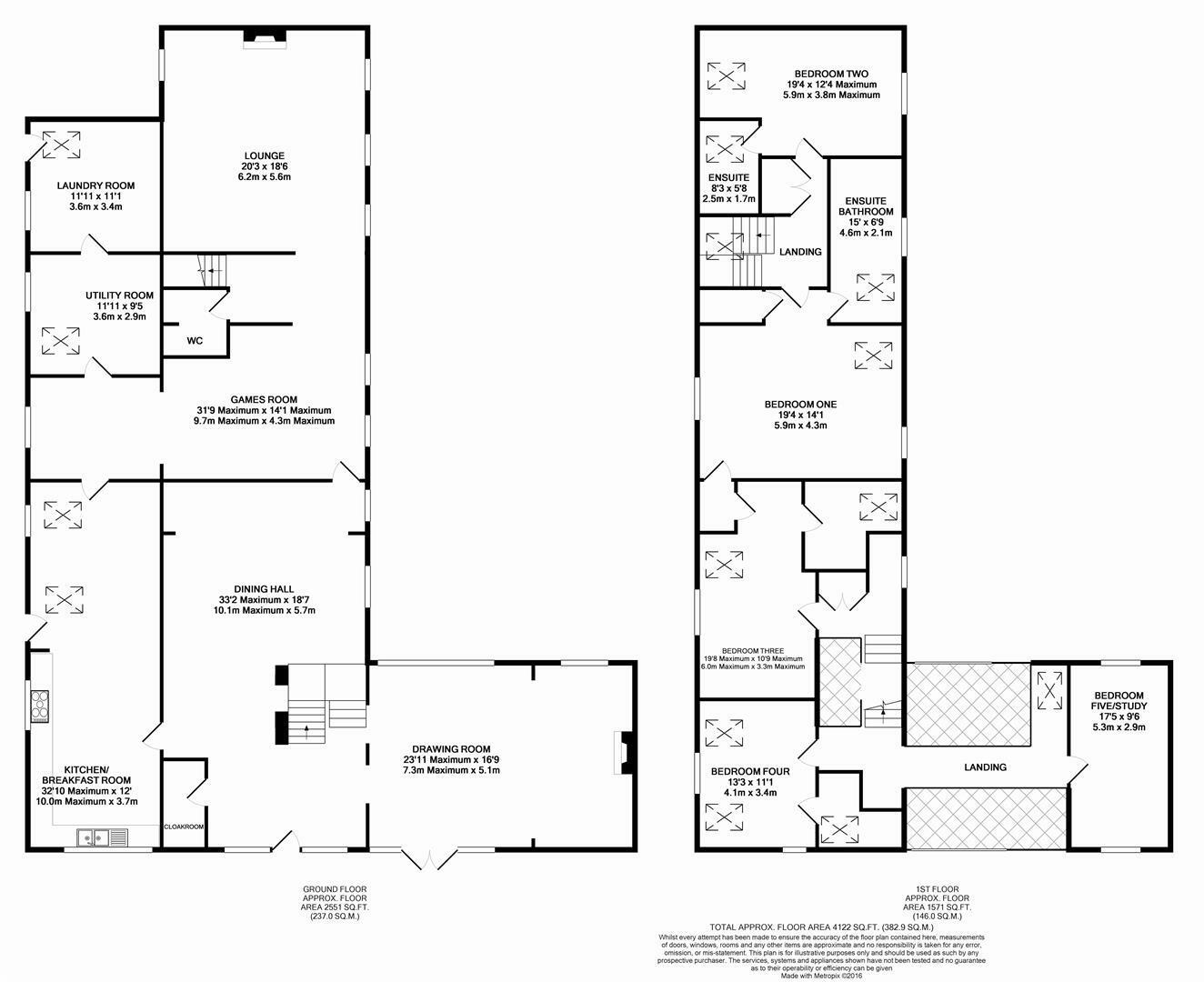 Utkinton Lane, Utkinton floorplan