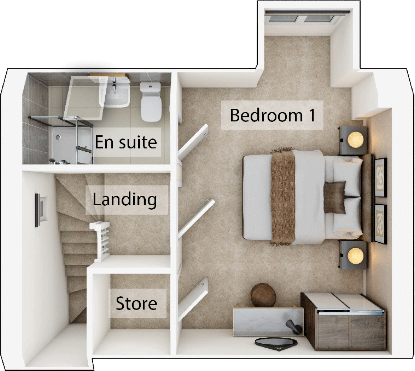 York Way, 
Northampton, 
Northamptonshire, 
NN5 6UX floorplan